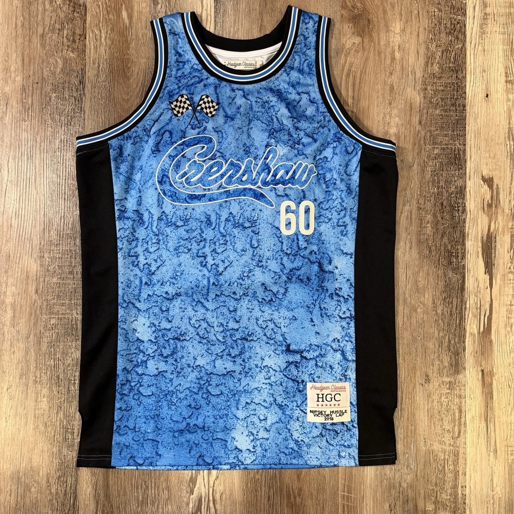 New Headgear Classics Mens Crenshaw Jersey Nipsey Hussle Victory Lap Size XL